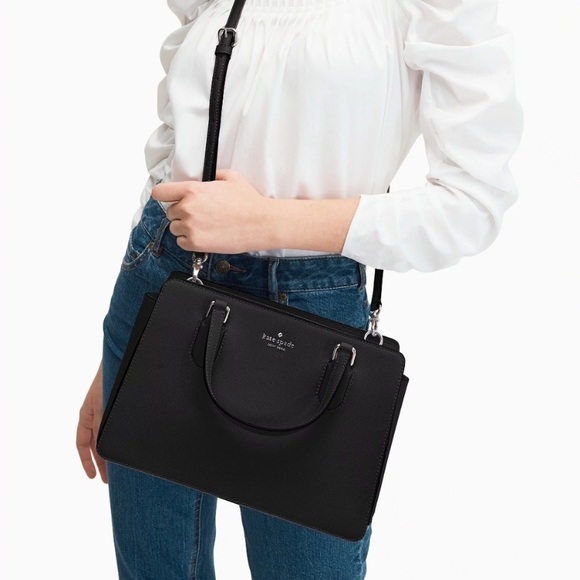 kate spade Handbags - NWT Kate Spade Laurel Way Reese Satchel bag Black